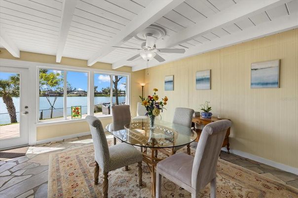 Dining room, Interior, Water