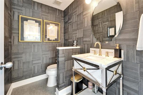 Bathroom, Interior, Wooden Walls