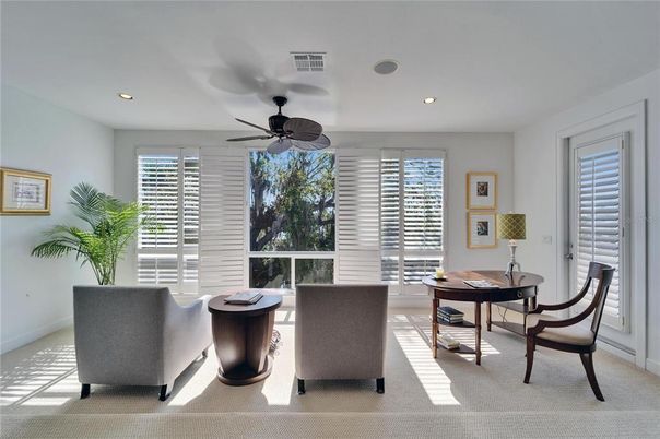 Home Office, Interior, Recessed Lighting