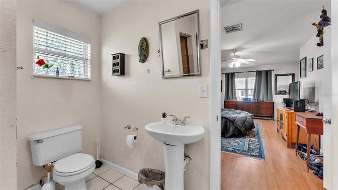 Bathroom, Bedroom, Interior, Wood Texture Flooring