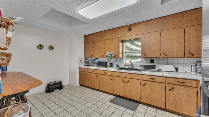Interior, Kitchen, Tile Countertops