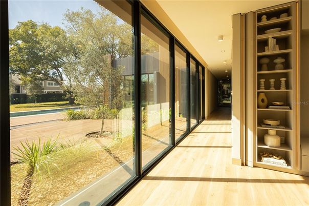 Interior, Recessed Lighting, Wood Texture Flooring