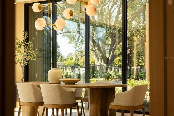 Dining room, Interior, Pendant Lights