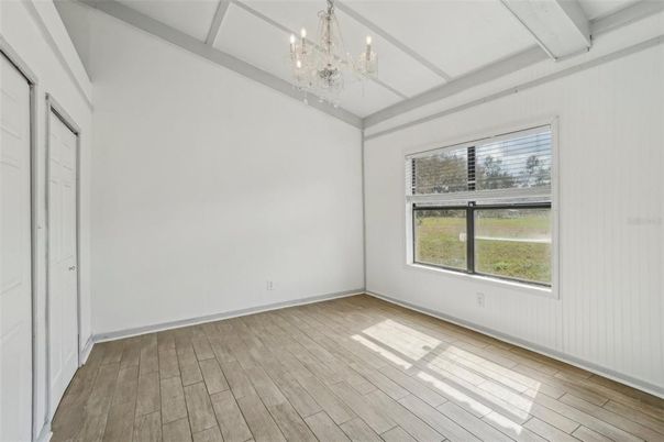 Chandelier, Empty room, Interior, Wood Texture Flooring
