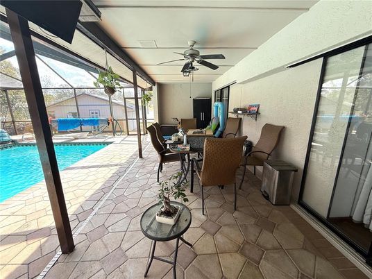 Dining room, Interior, Pool, Sun Room