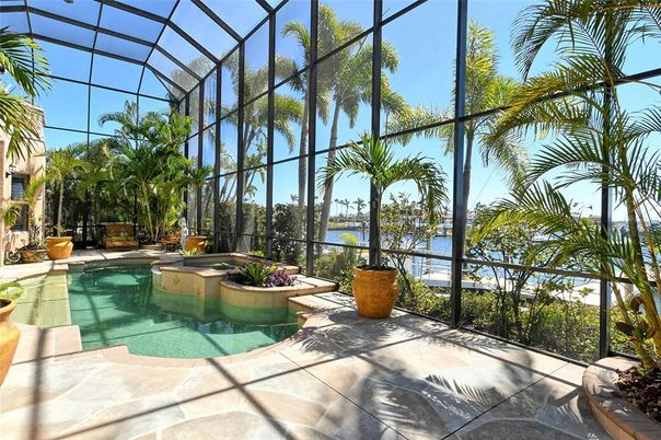 Glass Ceilings, Interior, Pool, Sun Room, Water