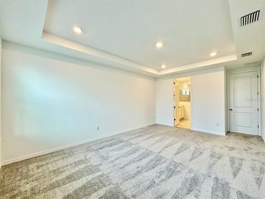 Bathroom, Empty room, Interior, Recessed Lighting
