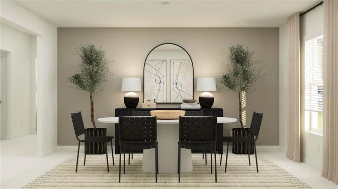 Dining room, Interior