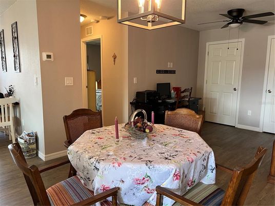 Dining room, Interior, Wood Texture Flooring