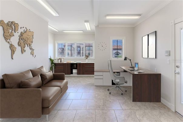 Home Office, Interior