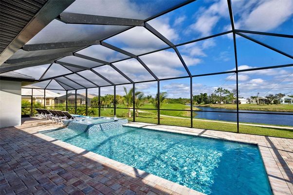 Glass Ceilings, Interior, Pool, Sun Room, Water