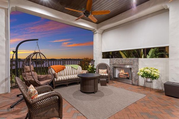 Exterior, Fireplace, Interior