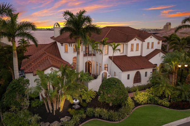 Backyard, Exterior, Facade, Spanish Mediterranean