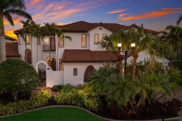 Backyard, Exterior, Facade, Spanish Mediterranean