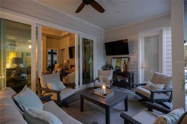 Fireplace, Interior, Living room, Recessed Lighting