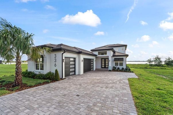 Attached, Backyard, Exterior, Facade, Mediterranean