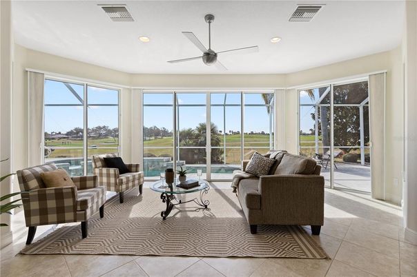 Interior, Living room, Recessed Lighting, Sun Room, Water