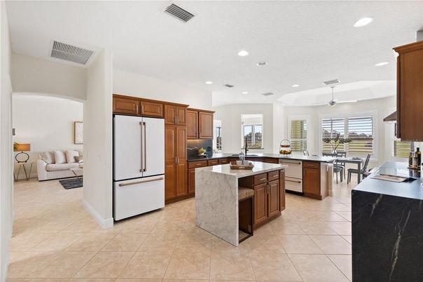 Dining room, Interior, Kitchen, Pendant Lights, Recessed Lighting