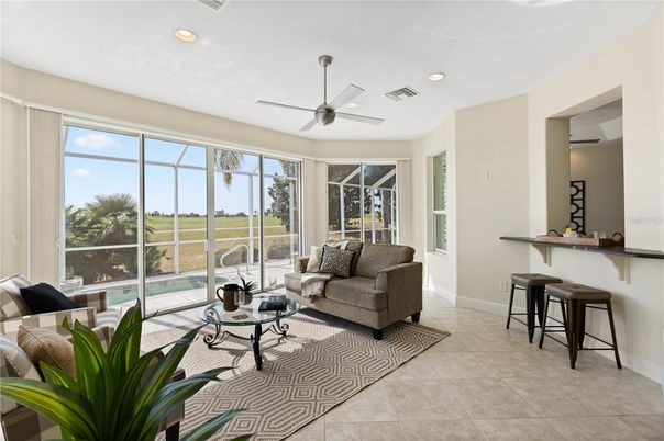 Interior, Recessed Lighting, Sun Room