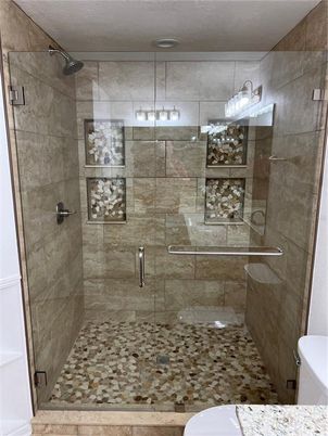 Bathroom, Glass Shower, Interior