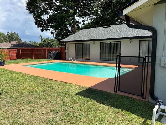 Backyard, Exterior, Pool