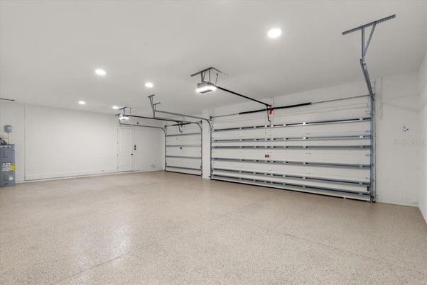 Garage, Interior, Recessed Lighting