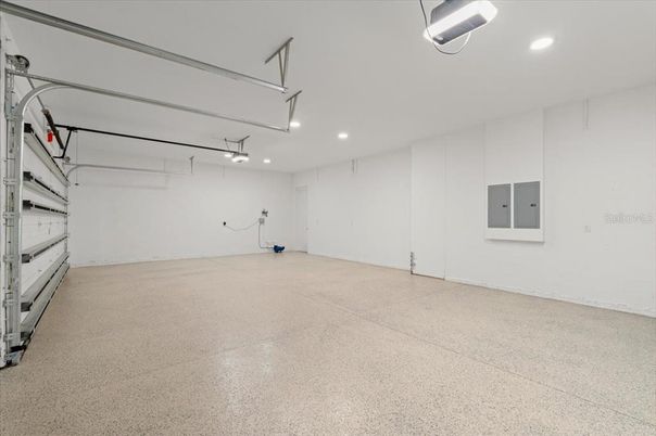 Garage, Interior, Recessed Lighting
