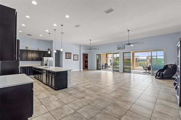 Interior, Kitchen, Pendant Lights, Recessed Lighting