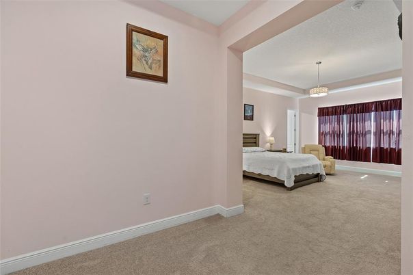 Bedroom, Interior, Pendant Lights