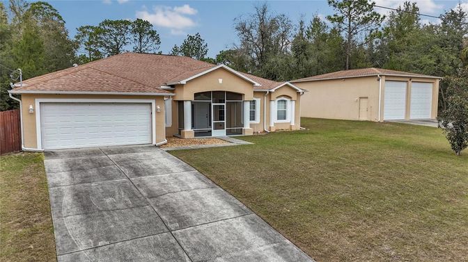 Attached, Backyard, Exterior, Facade, Ranch