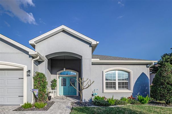 Attached, Exterior, Facade, Spanish Mediterranean