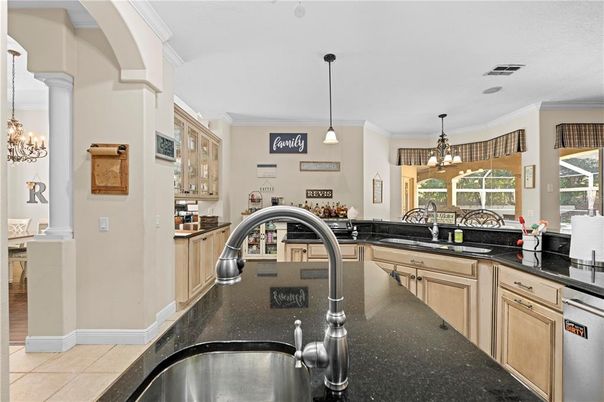 Chandelier, Interior, Kitchen, Pendant Lights