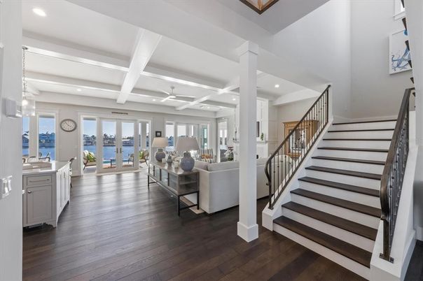 Interior, Recessed Lighting, Water, Wood Texture Flooring