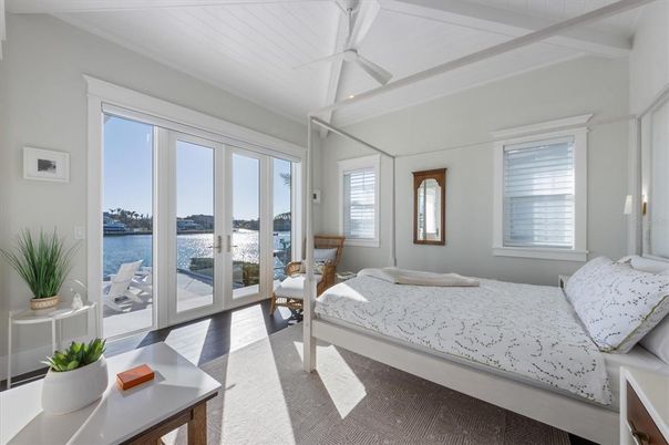 Bedroom, Interior, Water, Wood Texture Flooring