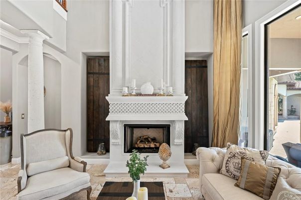 Fireplace, Interior, Living room