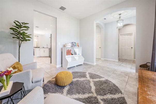 Interior, Living room, Pendant Lights, Recessed Lighting