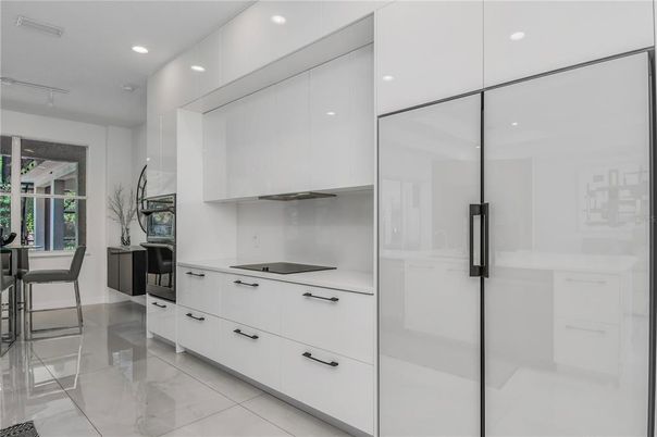 Interior, Kitchen, Marble, Recessed Lighting