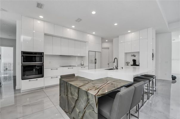 Interior, Kitchen, Recessed Lighting, Stainless Steel Appliances