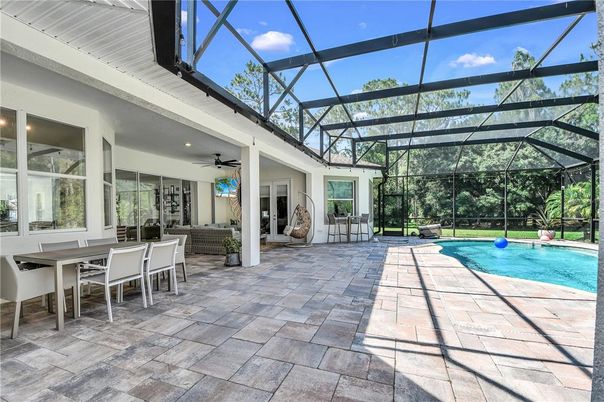 Dining room, Glass Ceilings, Interior, Pool, Sun Room