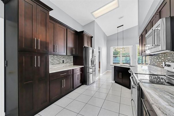Dining room, Interior, Kitchen, Pendant Lights