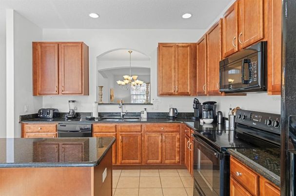 Chandelier, Interior, Kitchen, Recessed Lighting