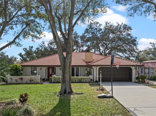 Attached, Backyard, Exterior, Facade, Spanish Mediterranean