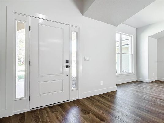 Empty room, Interior, Wood Texture Flooring