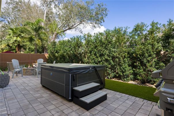 Backyard, Exterior, Hot Tub