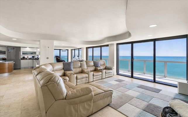Interior, Kitchen, Living room, Recessed Lighting, Stainless Steel Appliances, Water