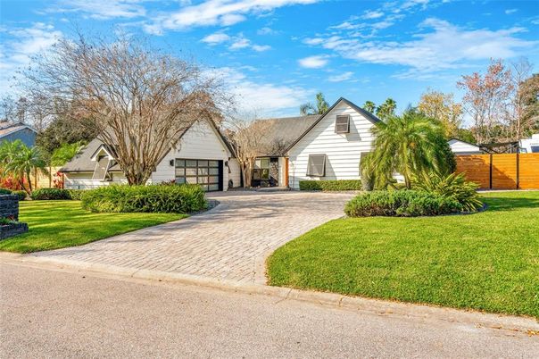Attached, Backyard, Exterior, Facade, Farmhouse