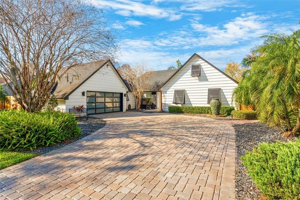Attached, Backyard, Exterior, Facade, Farmhouse