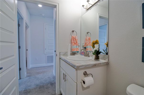 Bathroom, Interior, Recessed Lighting