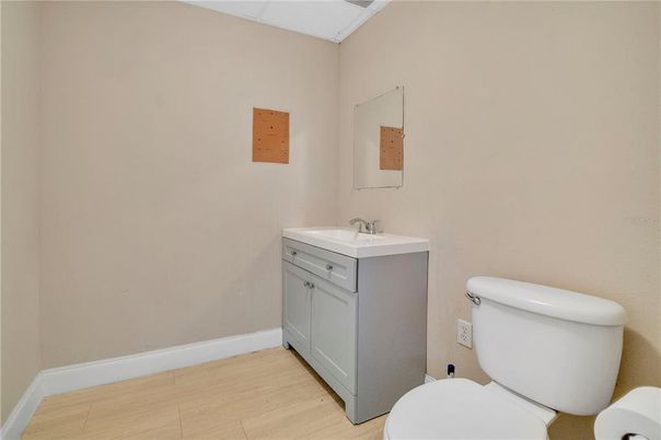 Bathroom, Interior, Wood Texture Flooring