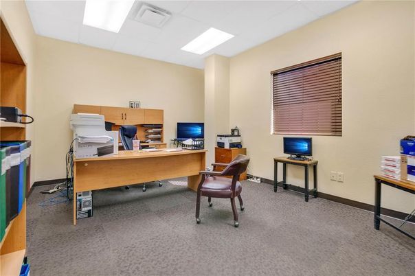 Home Office, Interior, Recessed Lighting